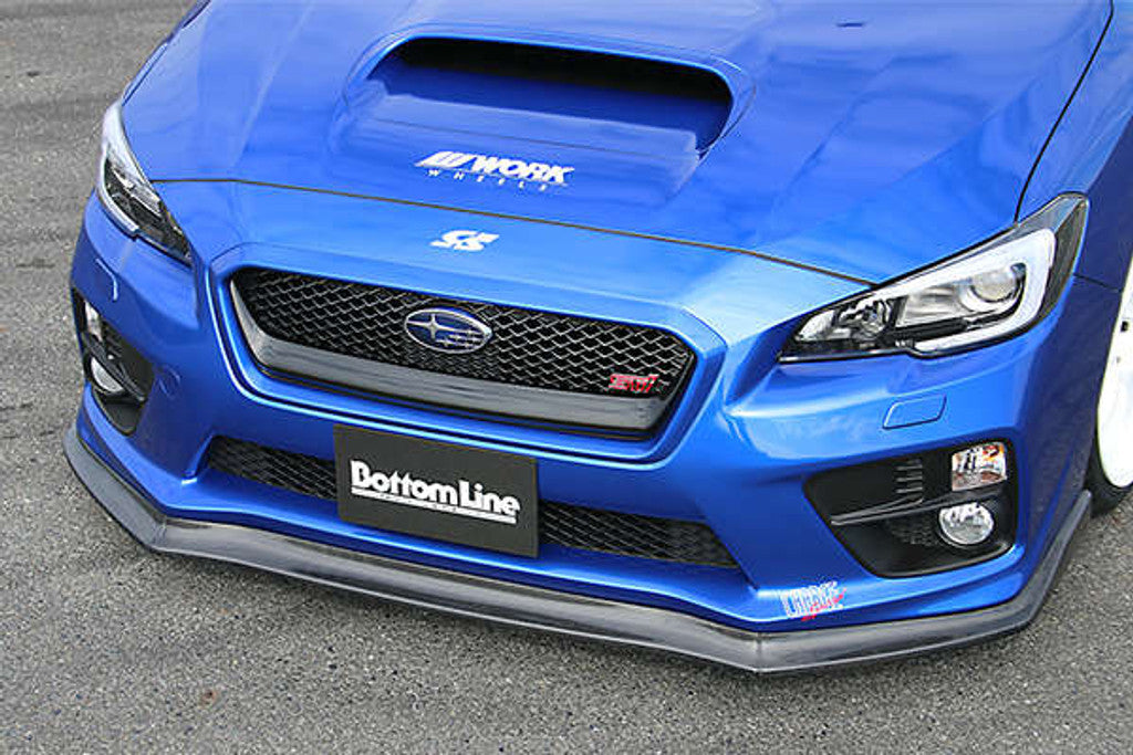 Chargespeed BottomLine Carbon Fiber Front Lip - 2015-2017 Subaru WRX / STI